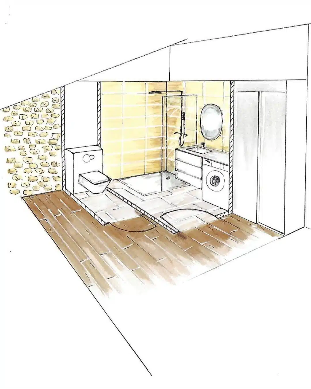 renovation-dependance-pers-sdb salle de bain rénovation dépendance en habitation