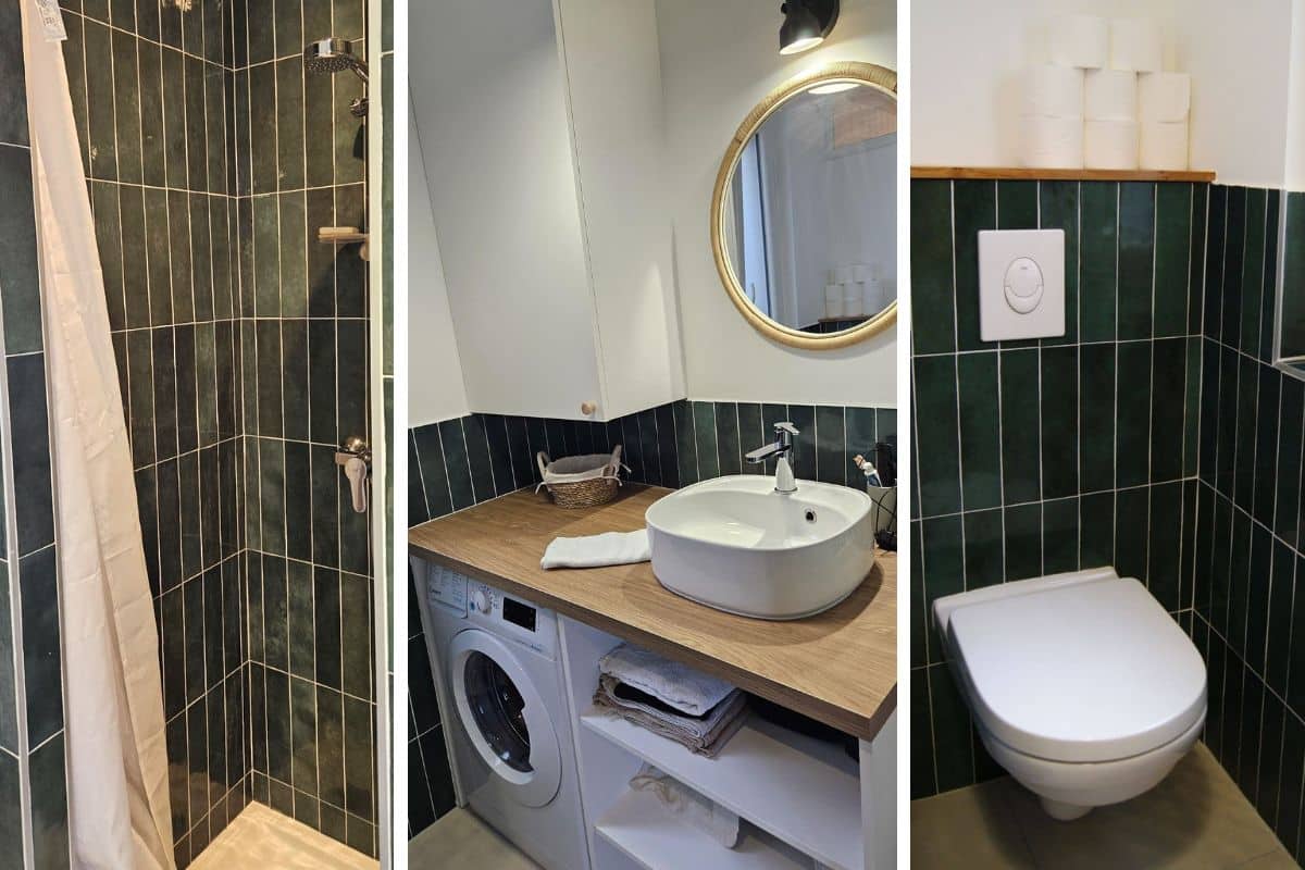 rénovation T2 30m2 Paris salle de bain après