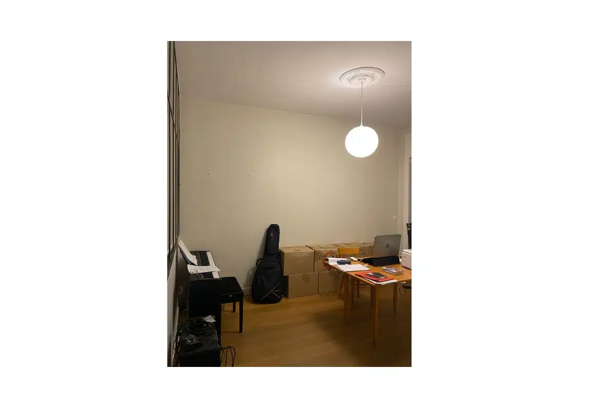 rénovation maison de ville bureau avant