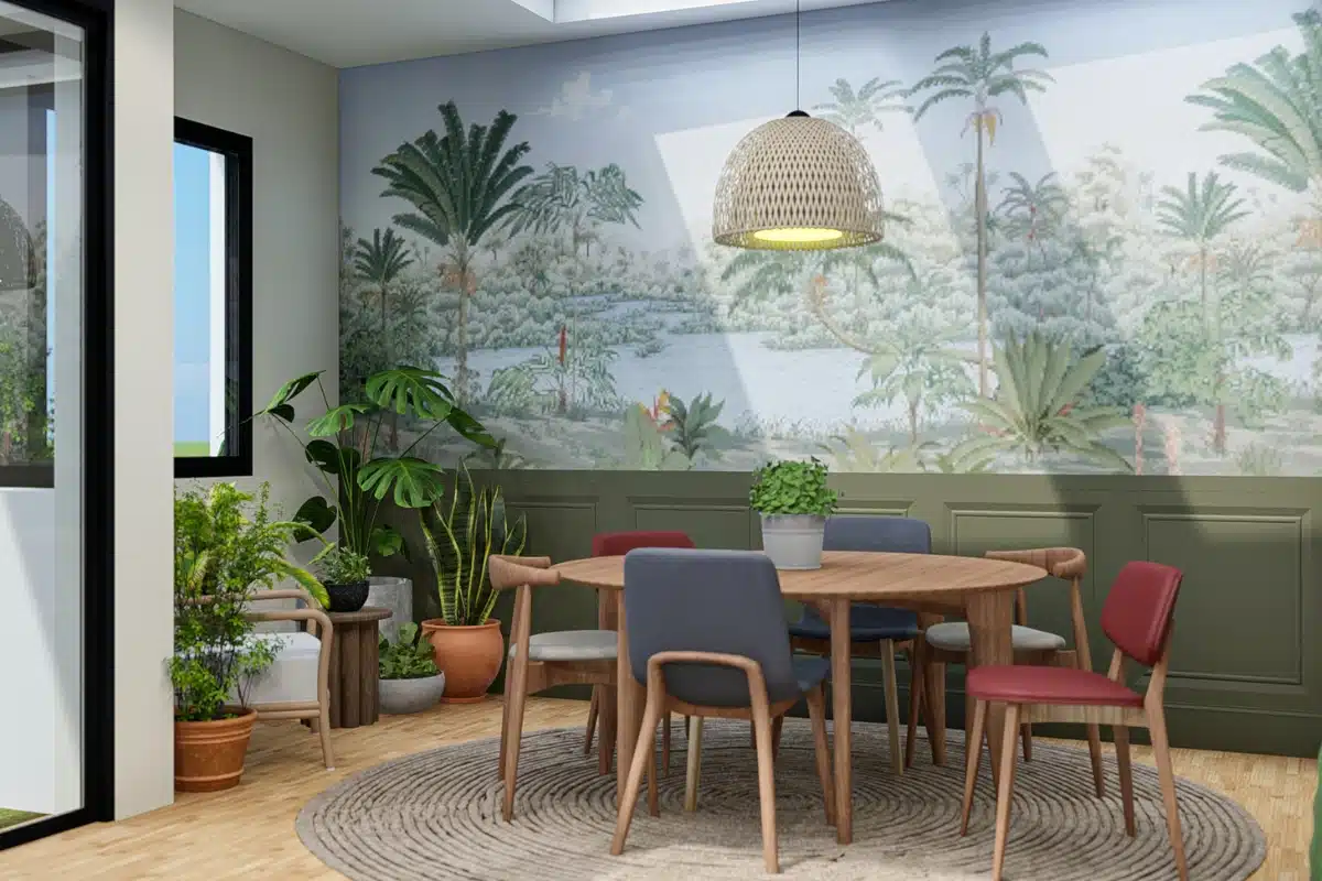 rénovation maison de ville salle à manger après