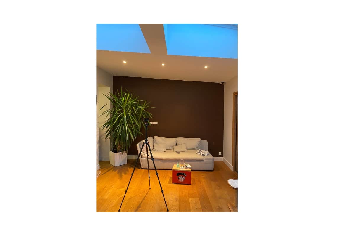 rénovation maison de ville salon avant