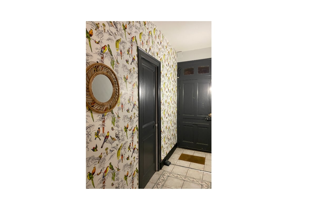 rénovation maison de ville entrée avant